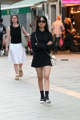 Jenna Ortega [ jenna-ortega-1 ] - No bra or panties under this dress