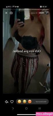 Malinmeral - Bending over for you, ass in the air, pussy spread and I’m totally
