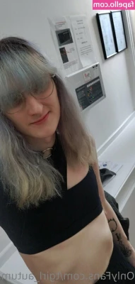 tgirl_autumn [ tgirl-autumn ] - When your getting ready for your day but  your feeling kinky