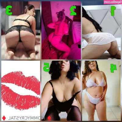 crystaltracy - Titties and Ass🍑😋either one I'd shove in your mouth👅💦