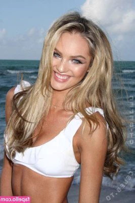 Candice Swanepoel [ candice-swanepoel-1 ] - Do I have to hold on my bed while you play rough with me?