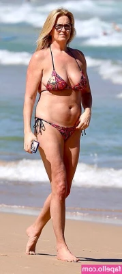Penny Lancaster [ penny-lancaster ] - I was enjoying myself so much I never even noticed the mask fall down