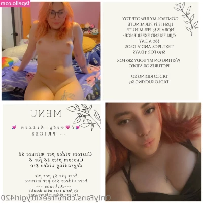 freekittygirl420 - Tons of content of me playing with my flaccid and hard dick  Variety