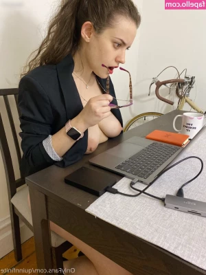 Quinn Finite [ quinn-finite-44 ] - Daddy left me alone and hot  I ll have to find someone to be able to