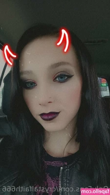 crystalfaith666 - Boobs big enought? I don't think so