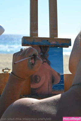paint.with.babe.ross [ paint-with-babe-ross ] - Trap was real slow so I was like  let channel my inner Suki  Don t