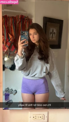 Rachel Michelle [ rachel-michelle ] - Flashback Photoshoot  wearing nothing but a sweater and a pair of part 1
