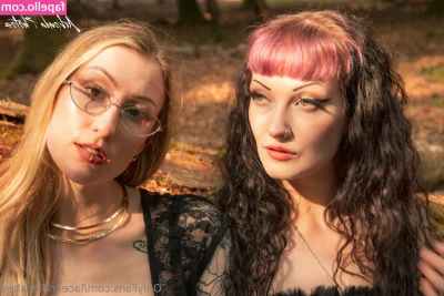laceandleashes - Post pop photo shot set 2 3  violetcoxxx