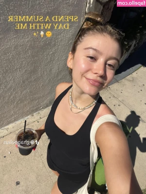 Genevieve Hannelius [ genevieve-hannelius ] - “Oh…you caught me…well..now that you’re here..why don’t you
