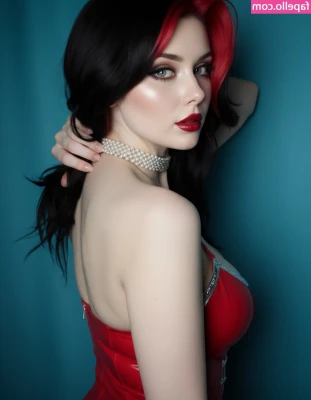 Angie Strelnikova [ angie-strelnikova-1 ] - Can it be St.Patrick’s day already? 🍀💋🖤