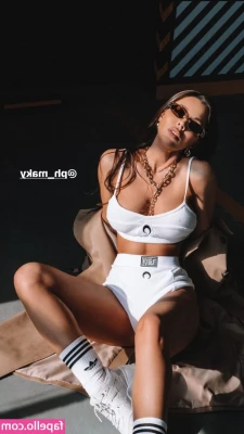 Lybov Kalish [ lybov-kalish ] - Had so much fun making this selfie set 🖤 write your name on me 😈