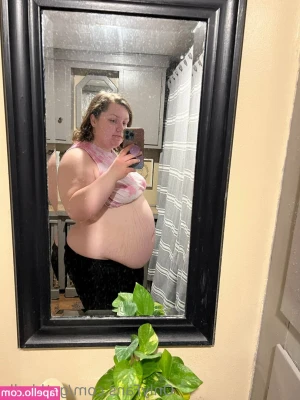 gothbelly - All wet and covered in my OWN cum🤭😈💦