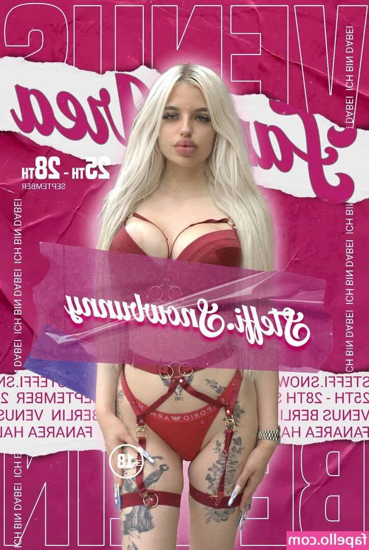 Steffi Snowbunny [ steffi-snowbunny ] - Can I smother you with my pussy? Posso te sufocar com minha buceta?