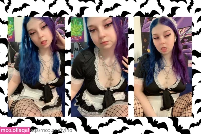 spookybaby777 - Just came out of the shower🥵🚿 Rate my natural blushed face