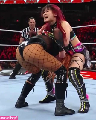Becky Lynch [ becky-lynch ] - whose into threesomes where the girls use straps on to fuck the other