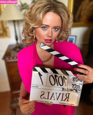 Emily Atack [ emily-atack ] - Check out my new sloppy video👅💚 The best tongue video ever 🔥