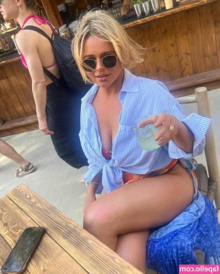 Emily Atack [ emily-atack ] - A bit of #fishnet for your Saturday! Sometimes I think about cutting