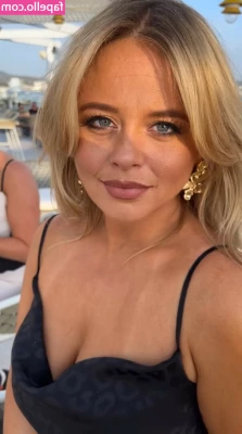 Emily Atack [ emily-atack ] - When my asshole got filled with real creampie hehe