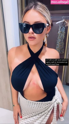 Emily Atack [ emily-atack ] - Always gotta lift the dress to see what s under