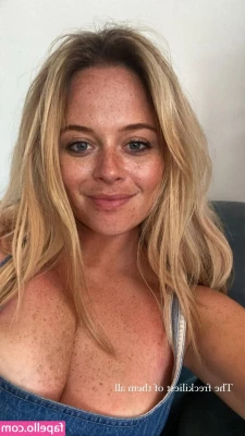 Emily Atack [ emily-atack ] - Watch me suck 11 inches of black hard cock