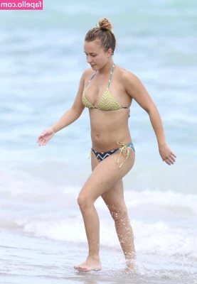 Hayden Panettiere [ hayden-panettiere ] - Here is video from about 6 months ago. I decided to try on a kini and