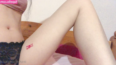 Dollscult - Hi cuties  Here I am in this leather lingerie  If you like it you