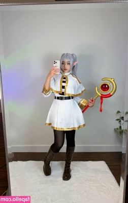 Cosplay From Frieren [ cosplay-from-frieren ] - Why aren’t we playing?! I’m free for video calls!!