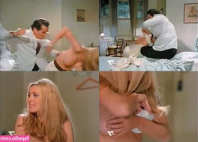 Sharon Tate [ sharon-tate ] - Cheeky cheerleader 😘 flashing knickers back view 🍑 up skirt