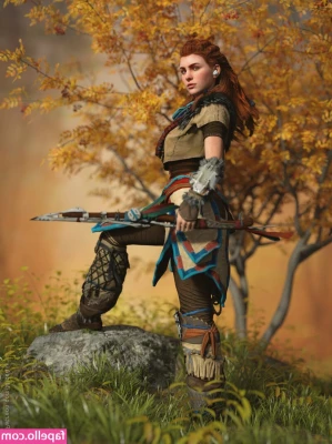 Alloy Horizon Zero Dawn [ alloy-horizon-zero-dawn ] - I don't think this dress would stay on long if you were here.