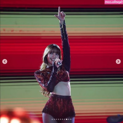 Lisa Blackpink [ lisa-blackpink ] - A robe slip in my dressing room 🍒 Cheers to the weekend, darling