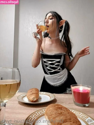 baby_and_dollyy [ baby-and-dollyy ] - see me cooking in the kitchen like this wyd 👀