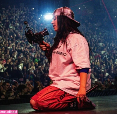 Billie Eilish [ billie-eilish ] - Making my Pussy creamy cum then make my thong creamy with my cum -