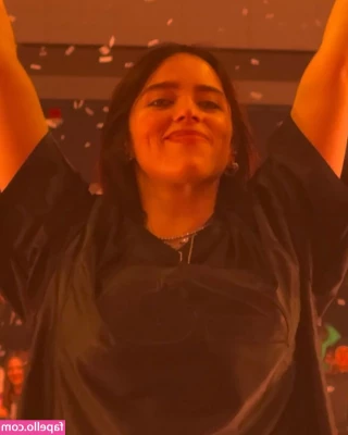 Billie Eilish [ billie-eilish ] - I m back at the gym baby   sweating up a storm