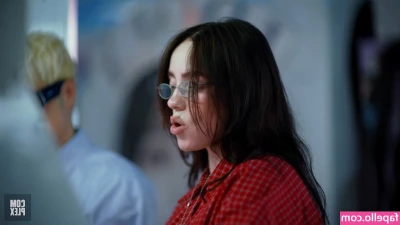 Billie Eilish [ billie-eilish ] - I wish you were here to play with my tummy    Or bend me over
