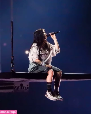 Billie Eilish [ billie-eilish ] - They say it s the shy women who have the fun kinky side     It s