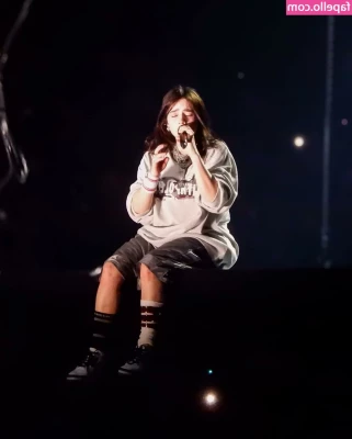 Billie Eilish [ billie-eilish ] - This pretty kitty is spread wideeee open    biggbootyjudy123