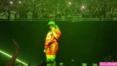 Billie Eilish [ billie-eilish ] - What will you do  Slap your cock on my super sensitive tits or slide