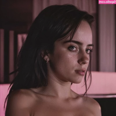 Billie Eilish [ billie-eilish ] - LIPSTICK SLAVE - These purple lips make you crazy and horny! When I
