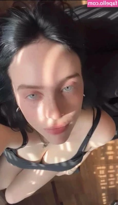 Billie Eilish [ billie-eilish ] - Today you will see the video of my third cumshot landing on the