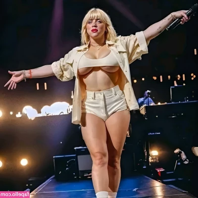 Billie Eilish [ billie-eilish ] - Titty Tease Custom? Dm me baby.. 😈