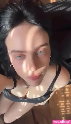 Billie Eilish [ billie-eilish ] - Take a peak under my desk  Like what you see