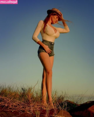 Terralucie - I really shouldn’t be posting topless on my wall but had to show