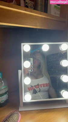 BustyAJ - Is a fishnet shirt still 'a shirt'? Please discuss in the comments,
