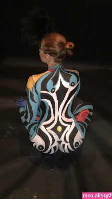 Body Painted Celebs. [ body-painted-celebs ] - Inicia el año de la mejor manera con migo