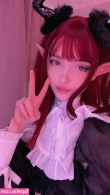 kuroebun - Hmm  this makes me think that I may need to color my hair red at some