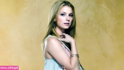 Emily VanCamp [ emily-vancamp ] - Chubby boy twerking on bed gets panties all wet with precum