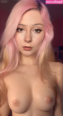 sickEmoAngel - The rabbit wants to dance naked you on top of the bed like this while