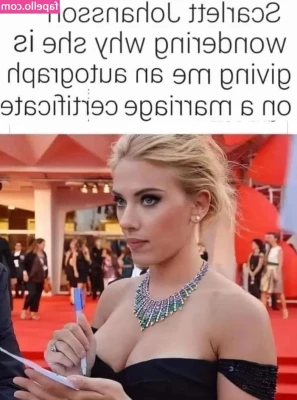 Scarlett Johansson [ scarlett-johansson ] - Someone requested to see my ass included in massive Monday  but of