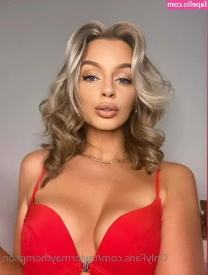 Taylor May Thompson [ taylor-may-thompson ] - How's your week going, my love? I'm here, relaxing, thinking about