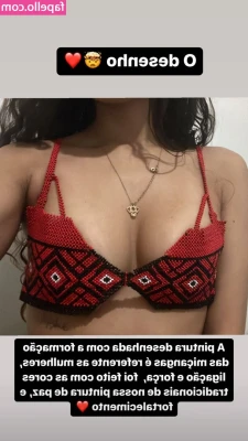 Alice Pataxó [ alice-pataxo-2 ] - How much fun would it be if you saw me masturbating through my